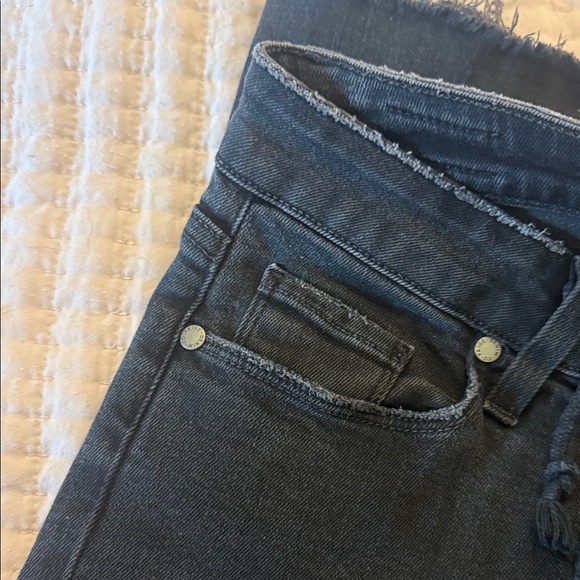 ❄️PAIGE Collette Flare Jeans with Lace-Up Front - Picture 6 of 6